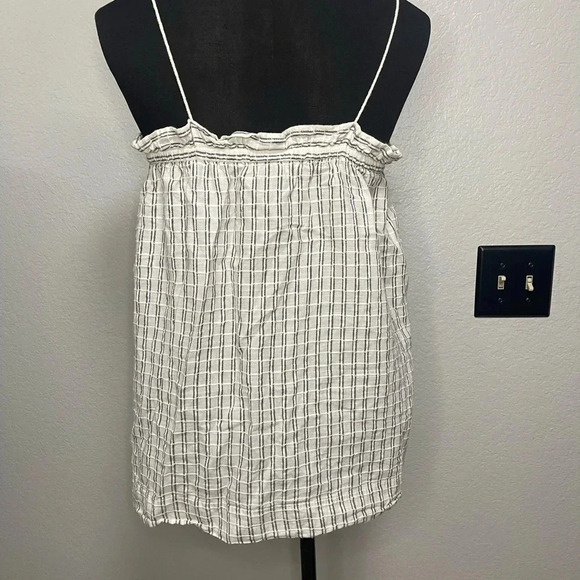 Universal Thread Medium Floral and Striped Print Tank Top - Picture 3 of 4